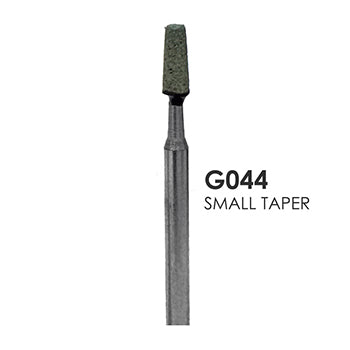 Green Mounted Grinding Stones - G044 - Small Taper (100 pcs)