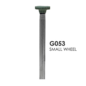 Green Mounted Grinding Stones - G053 - Small Wheel (100 pcs)