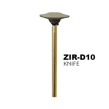 Zirconia Stones - ZIR-D10 - Knife (5 pcs)