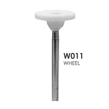 White Mounted Grinding Stones - W011 - Wheel (100 pcs)
