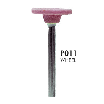 Pink Mounted Grinding Stones - P011 - Wheel (100 pcs)