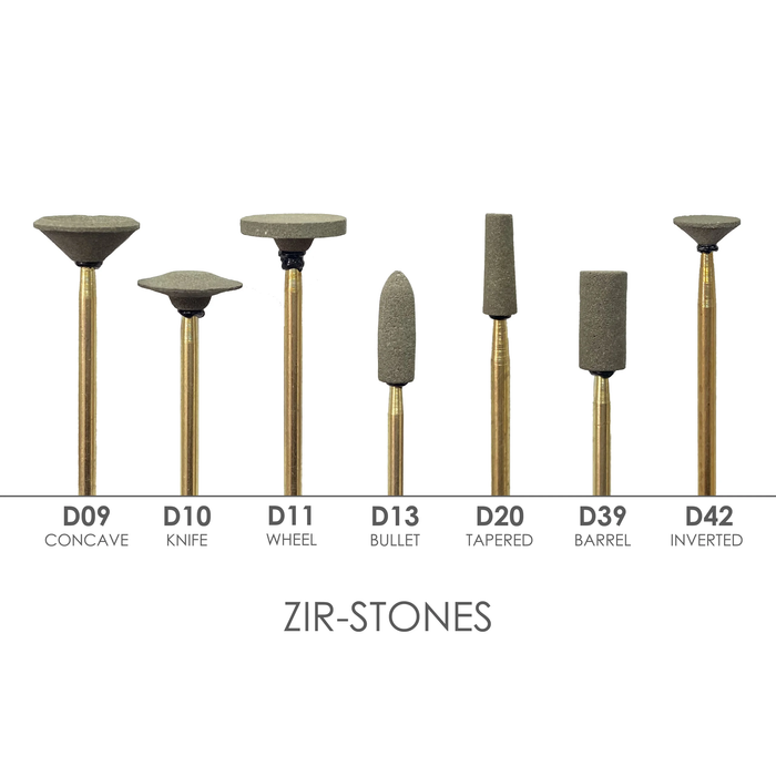 Zirconia Stones - ZIR-DKIT - Assorted (7 pcs)